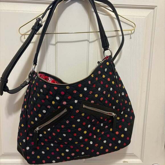 Vera Bradley Vivian Hobo Bag in Havana Dots - Picture 2 of 8